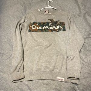 Diamond Crew Neck Sweater